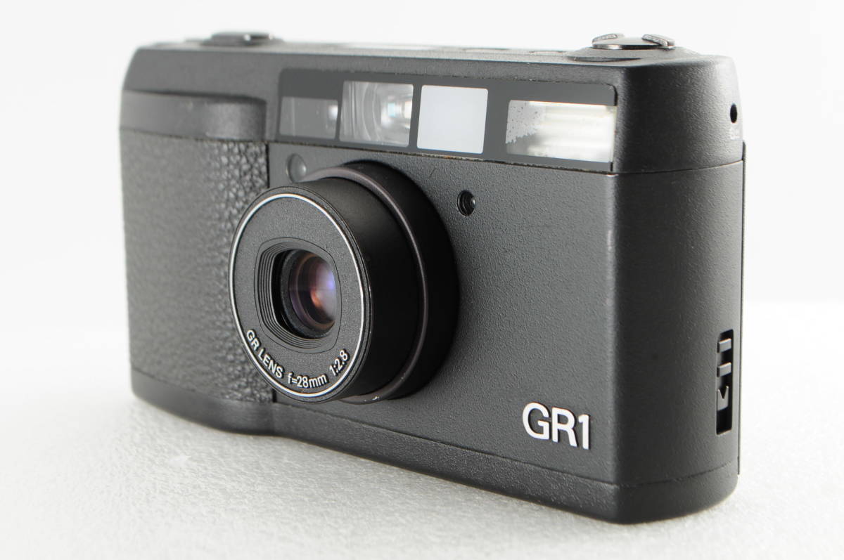 RICOH リコーGR1 フィルムカメラ ブラック 黒 □RICOH