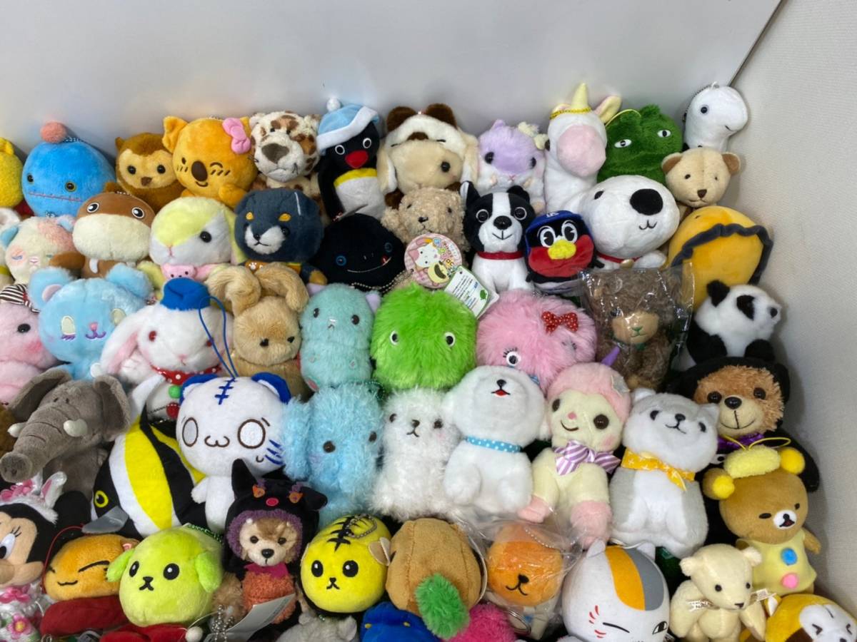 □5-14 ミニぬいぐるみ マスコット キーホルダー 動物 サンリオ 
