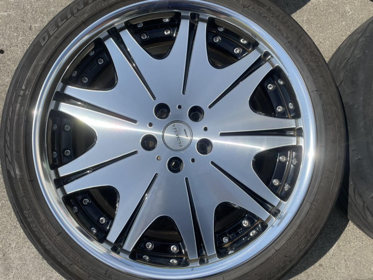 WORK VARIANZA 19×8.5JJ タイヤ付き(5穴)｜売買されたオークション情報、