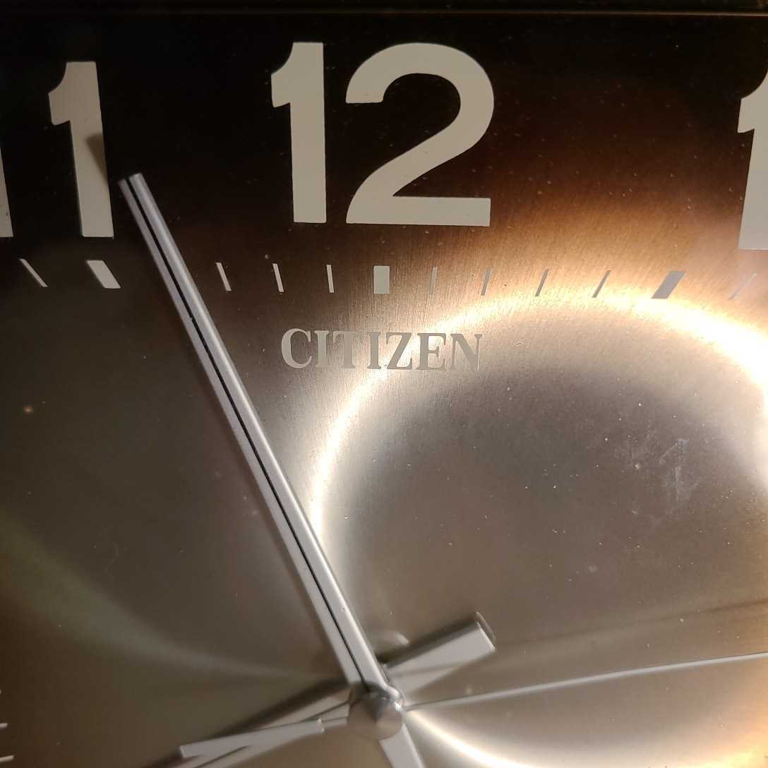 1970年代 当時の品 アンティークレトロ CITIZEN 掛け時計 壁掛け 時計