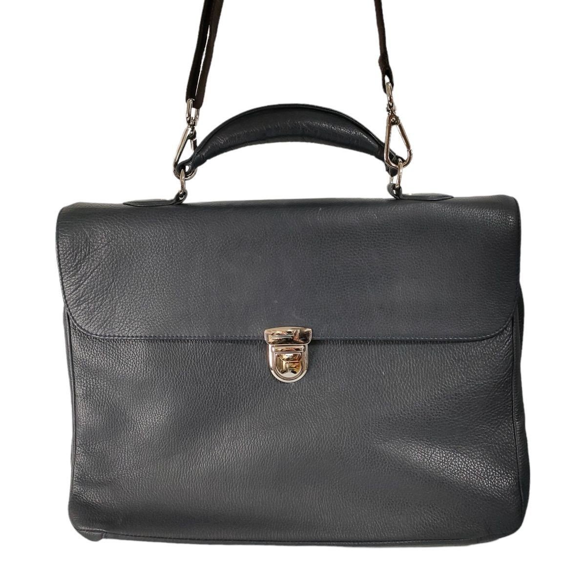 良品 ZANELLATO ザネラート MESTRO フラップ ブリーフケース 