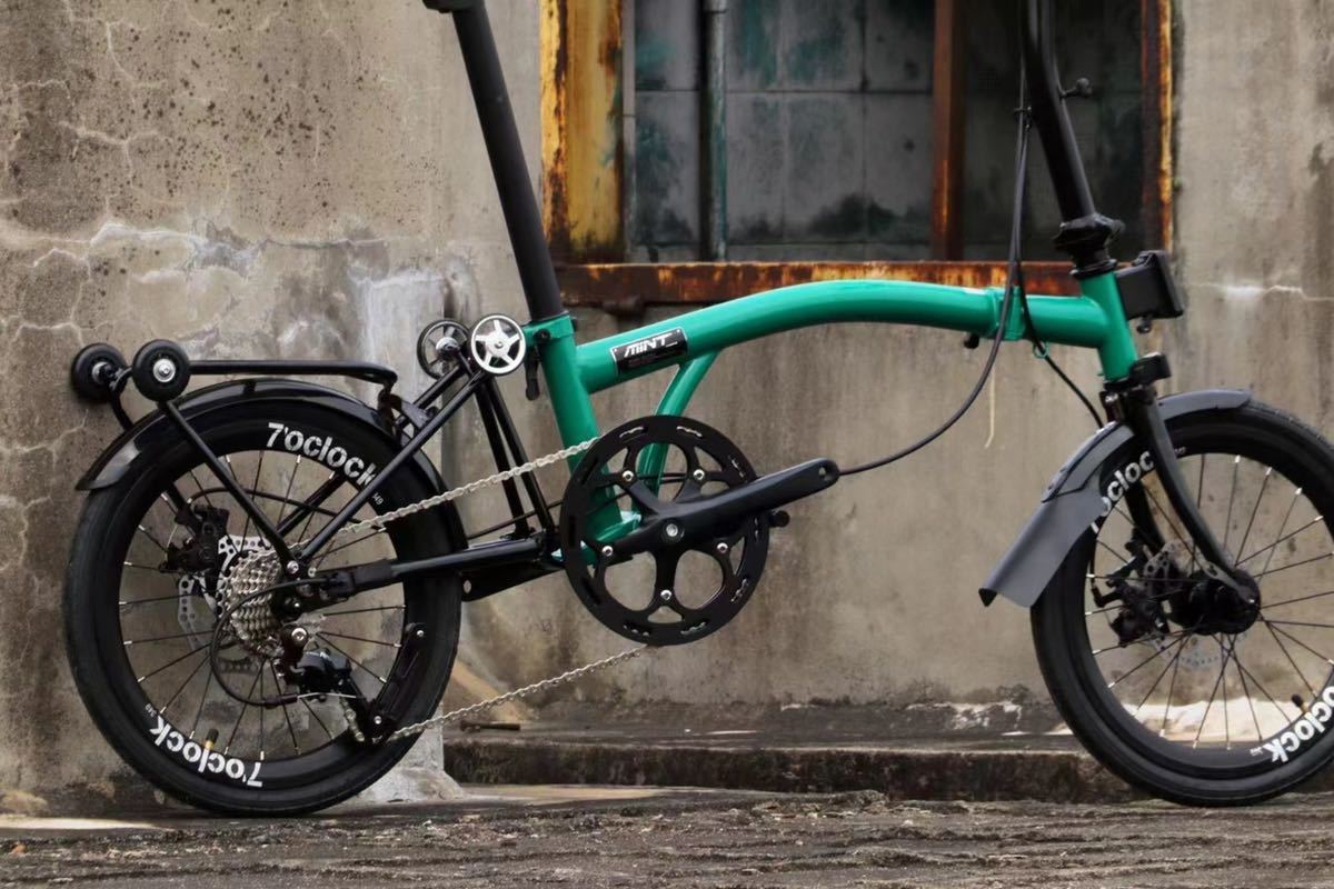 未使用品 mint bike T9B /9s 折りたたみ自転車 ディスクブレーキ 