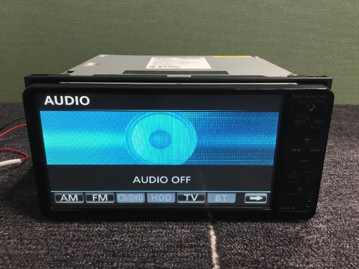 トヨタ 純正 HDDナビ NHZT-W58G 地図データ2008年 フルセグ Bluetooth