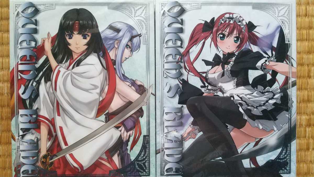 1円スタート クイーンズブレイド 流浪の戦士&玉座を継ぐ者 初回限定版