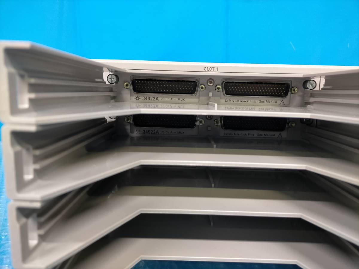 CK10477 Agilent アジレント 34980A Multifunction Switch/Measure Unit 34922A 8 ...