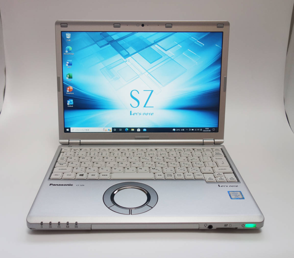 Panasonic CF-SZ6 Let's note Core 8GB Note SSD 256GB i5 i5-7300U