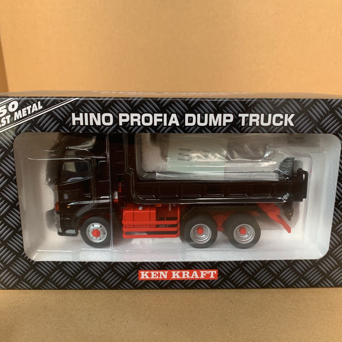 ケンクラフト ダンプトラック 日野プロフィア ハイルーフ ブラック