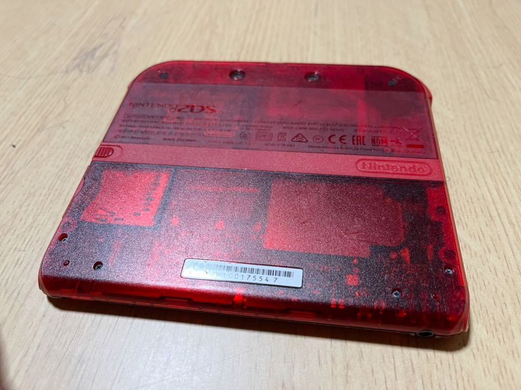 任天堂 ニンテンドー2DS ポケットモンスター赤 限定パック Nintendo