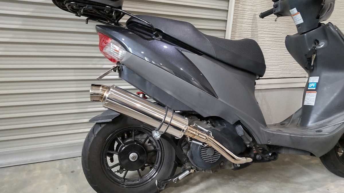 送料無料】日本製 BEAMS R-EVO アドレスV125 マフラー ビームス CF46A 