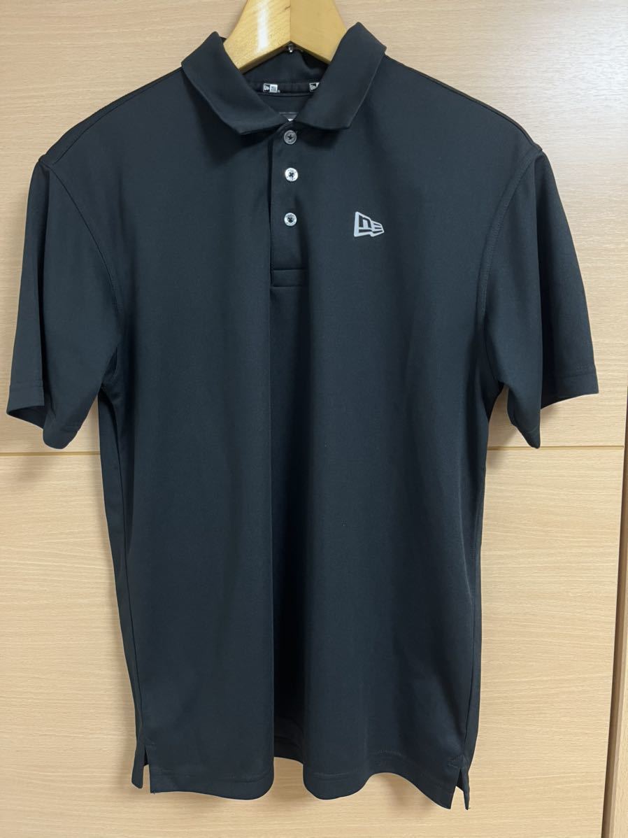 ☆NEW ERA GOLF 半袖 ポロシャツ ブラック Lサイズ☆ニューエラ ゴルフ