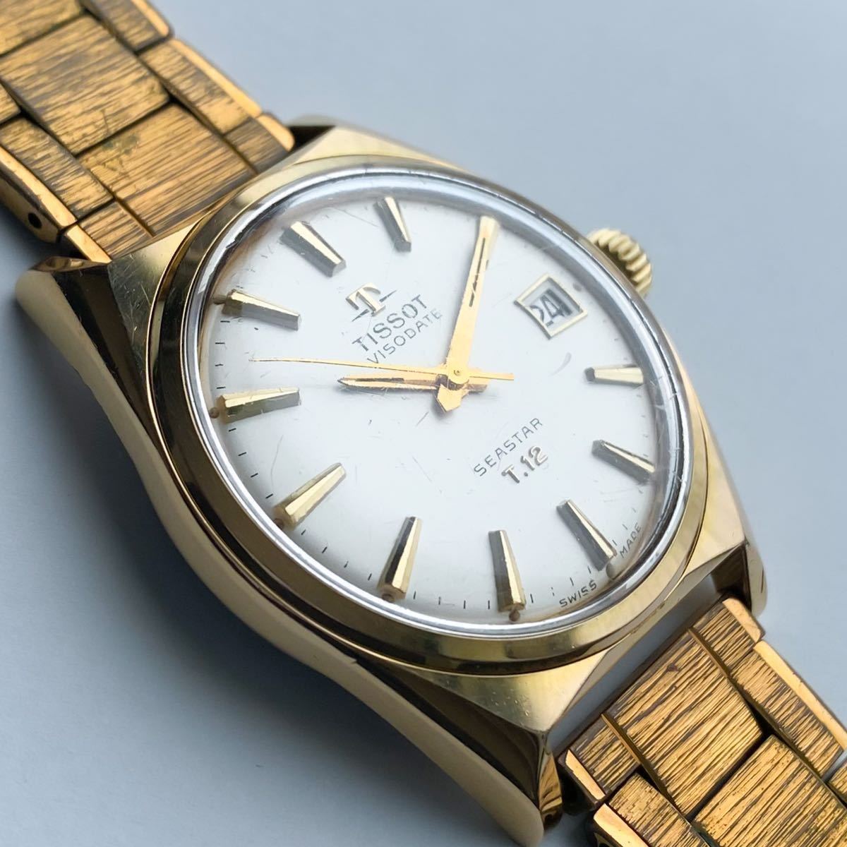 Seastar Tissot Visodate Automatic T12 Watch - Steel T.12 Vintage T 