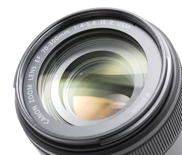 【新品級の超美品・付属品完備】Canon キヤノン EF 70-300mm F4-5.6 IS II USM