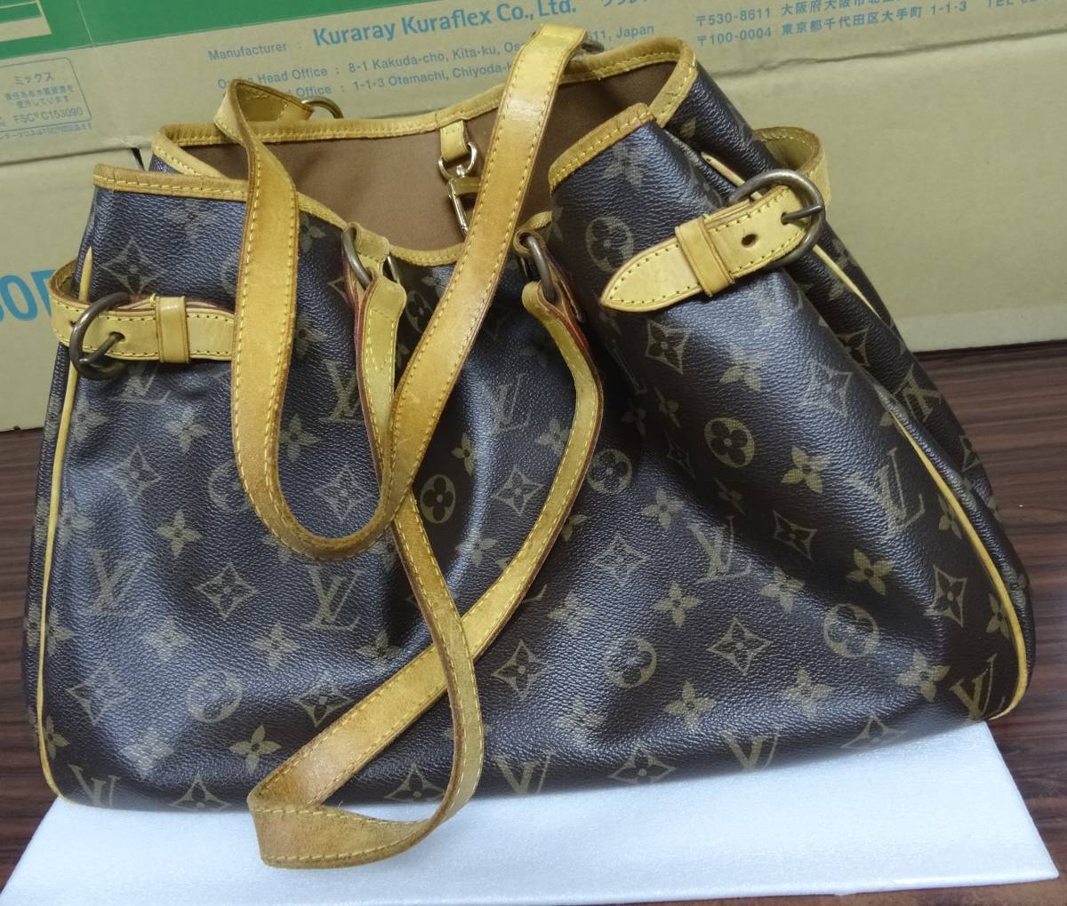 安い，新作 ジャンク ルイヴィトン モノグラム バティニョール オリゾンタル M51154 LOUIS VUITTON ショルダーバッグ 肩掛け トートバッグ(ショルダーバッグ)｜売買されたオークション情報、yahooの商品情報 かばん、バッグ