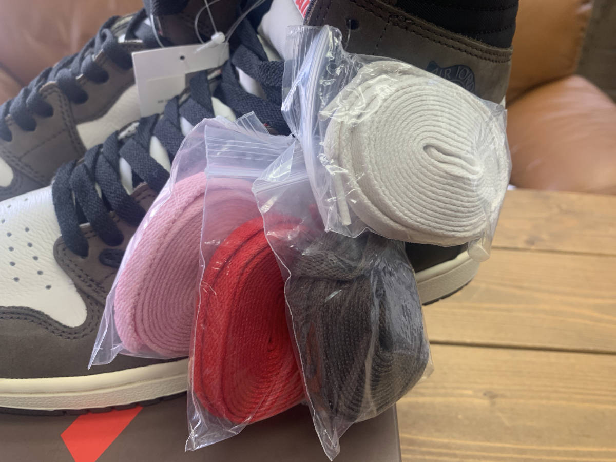 新品 TRAVIS SCOTT NIKE AIR JORDAN 1 RETRO HIGH OG トラヴィス 