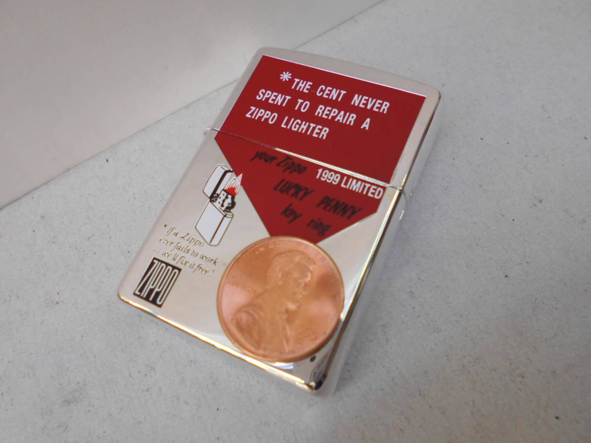 ラッキーペニー ジッポ Penny 1999年製造コイン使用特別限定 Lucky 