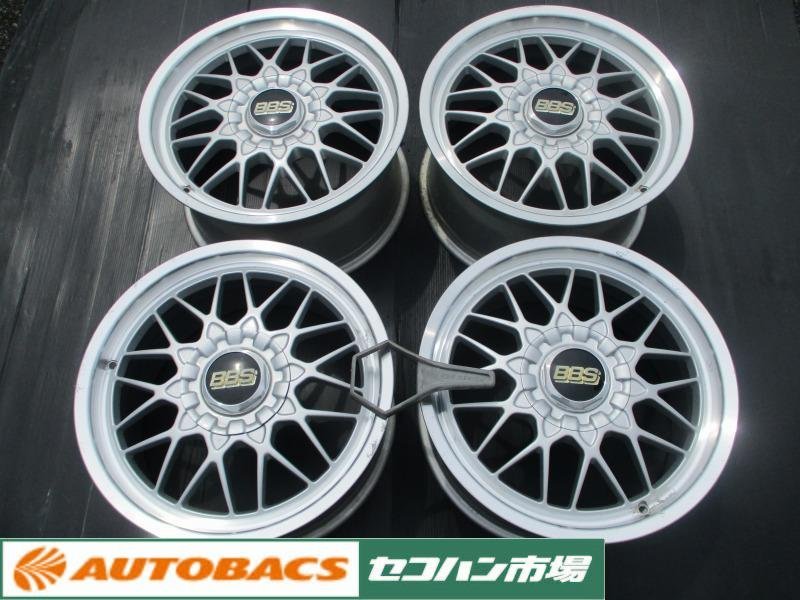 中古品4枚セット】BBS RG191 / RG138 17インチ 8J+39 / 9J+50 5穴 