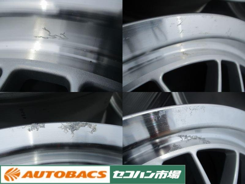 中古品4枚セット】BBS RG191 / RG138 17インチ 8J+39 / 9J+50 5穴 