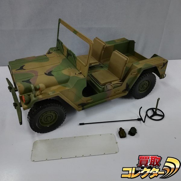 mF442c [難あり] 21st CENTURY TOYS ジープ / 軍用車両 全長約53cm