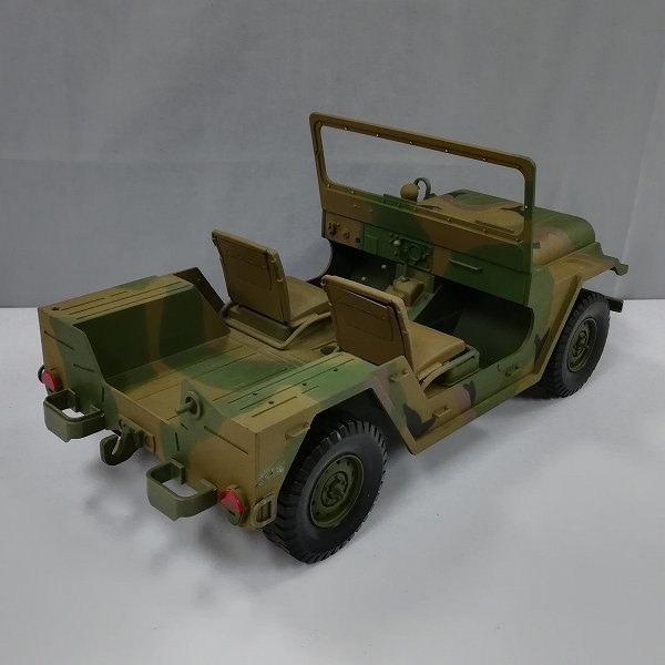 mF442c [難あり] 21st CENTURY TOYS ジープ / 軍用車両 全長約53cm