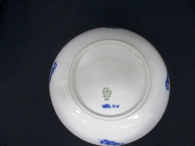 cR5086「 ロイヤルコペンハーゲン ブルーフラワー カーブ ボウル