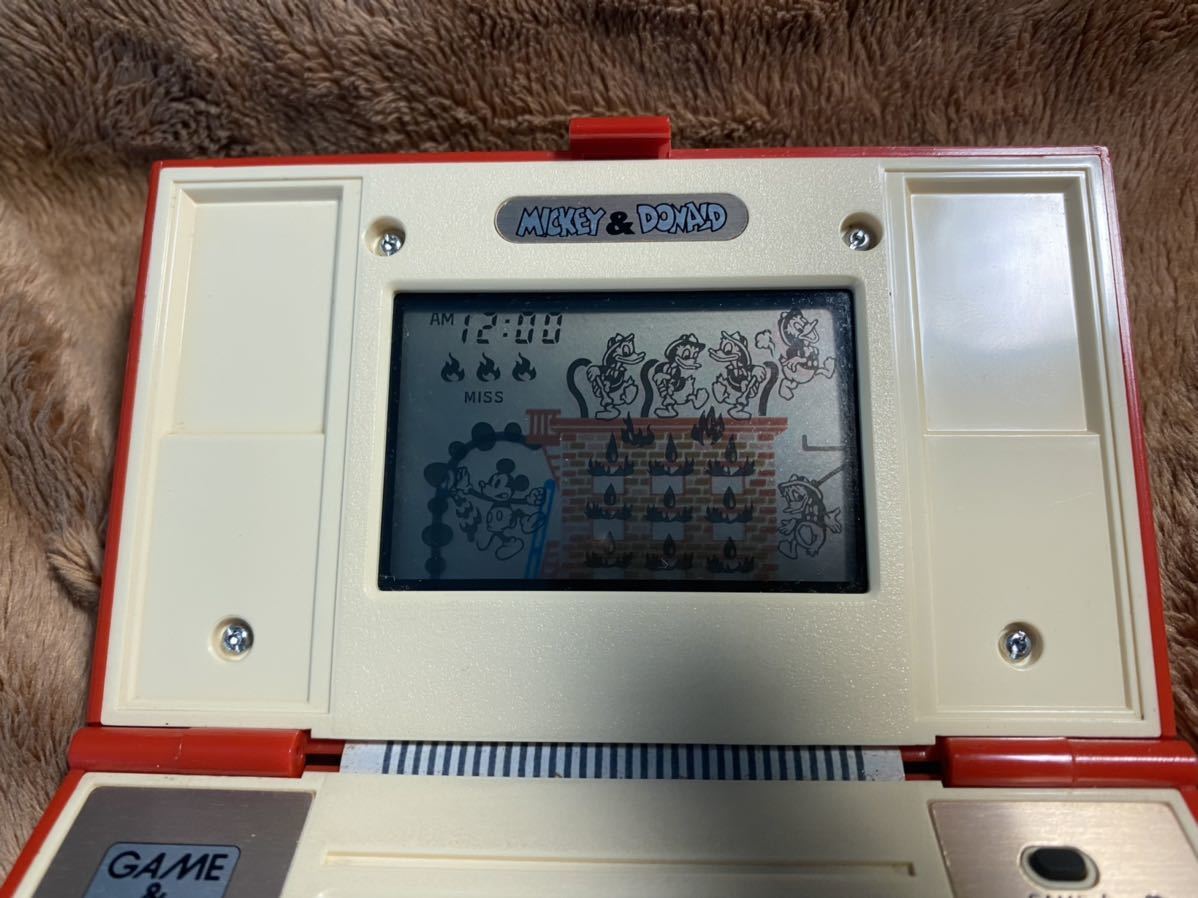 ゲームウォッチ MICKEY&DONALD GAME&WATCH ミッキー＆ドナルド MULTI