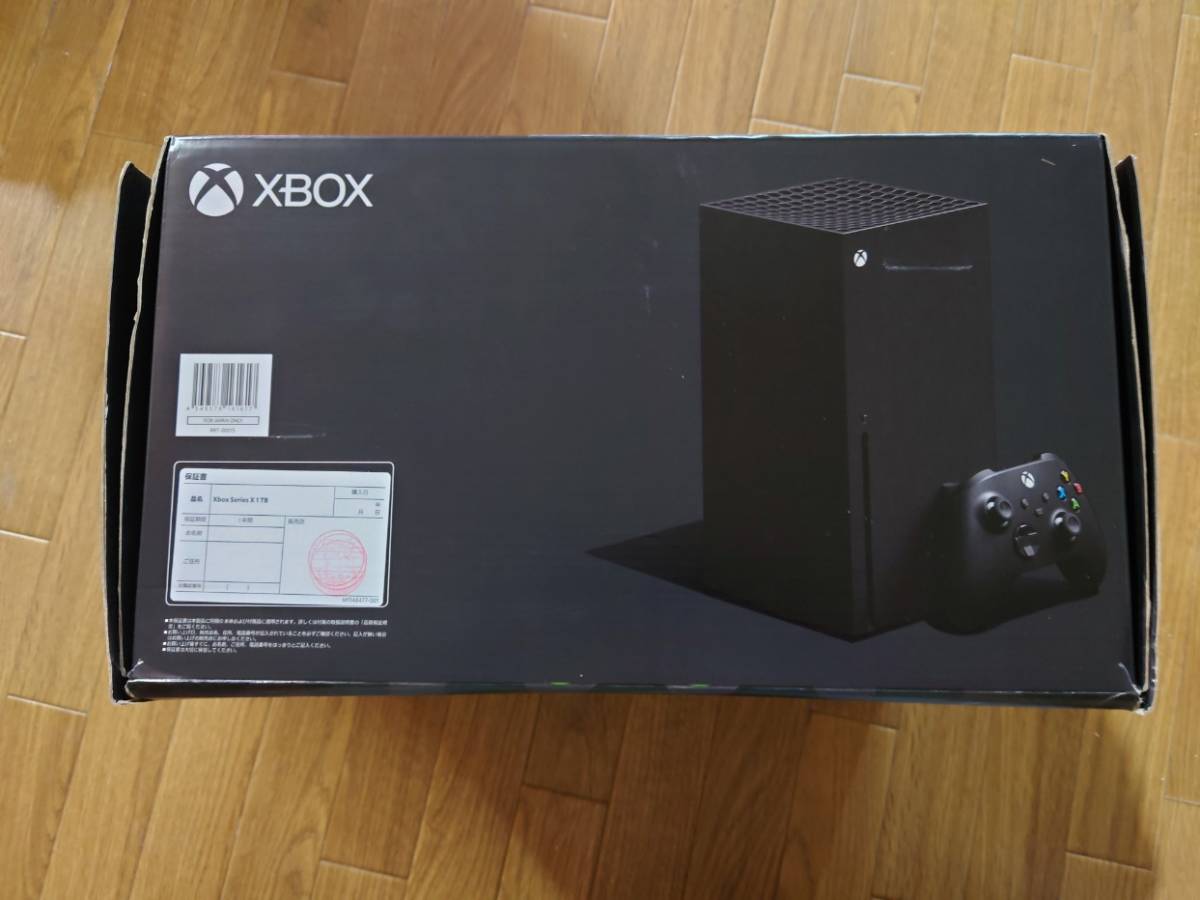 マイクロソフト Xbox Series X 本体 RRT-00015 ブラック 1TB SSD