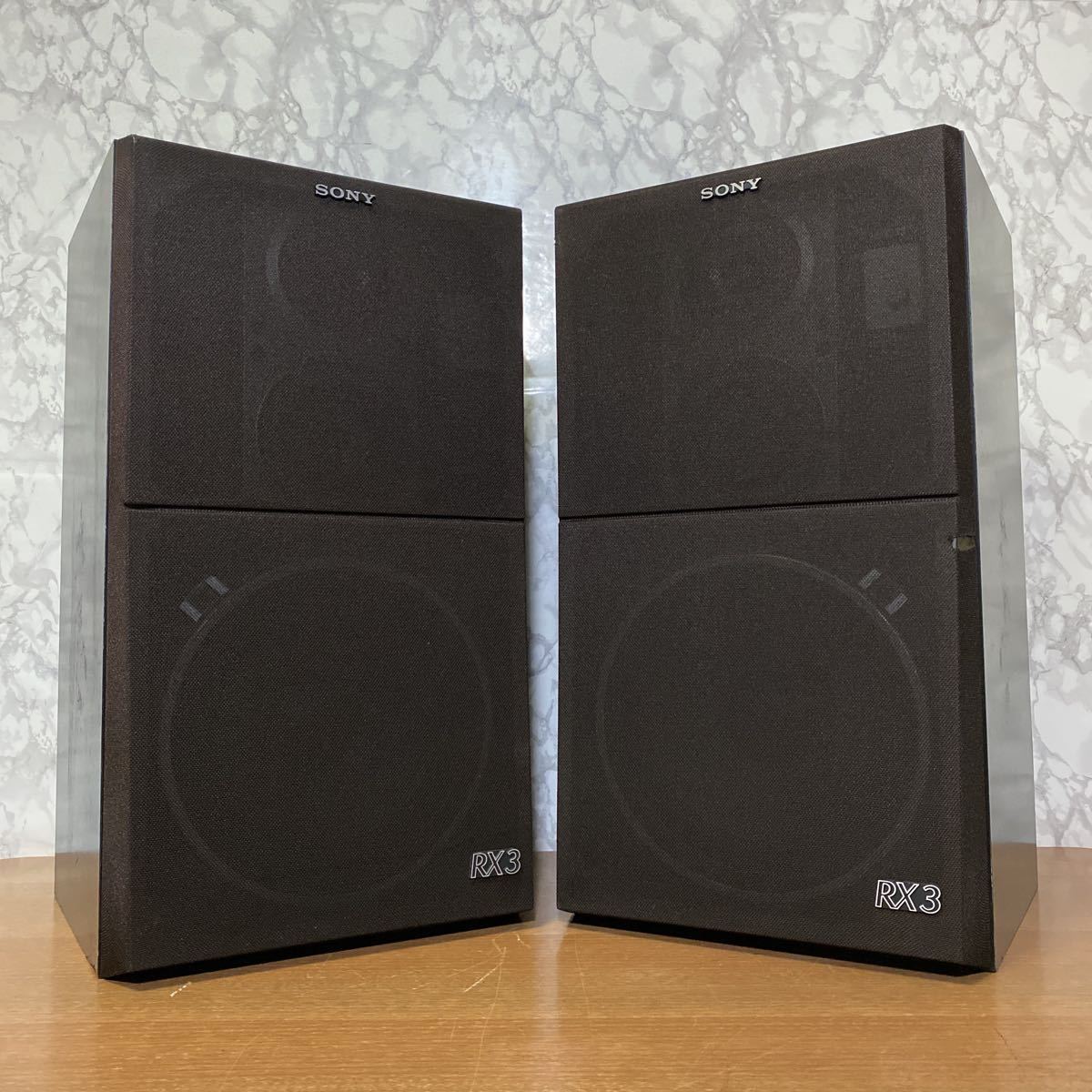 Sony Rx3 SONY ソニー SS-RX3 3way ブックシェルフ スピーカー シリアル連番 メンテナンス 音出し確認済み(スピーカー本体)|売買された ...