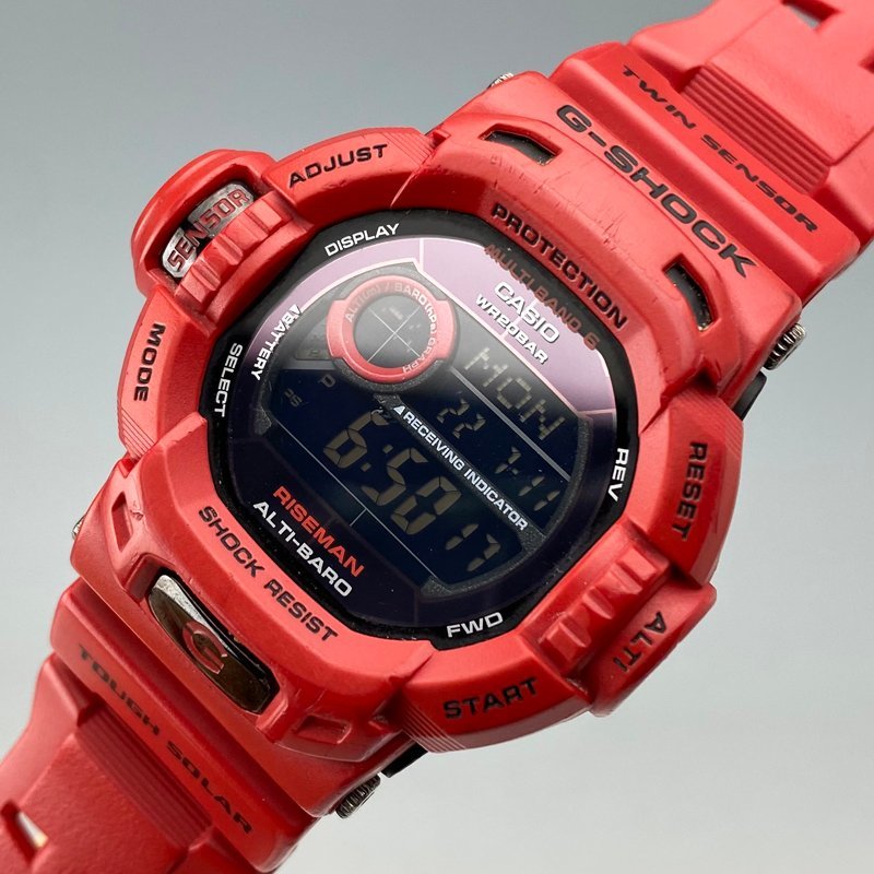 CASIO G-SHOCK RISEMAN GW-9200RDJ-4JF Men in Burning Red メンイン 