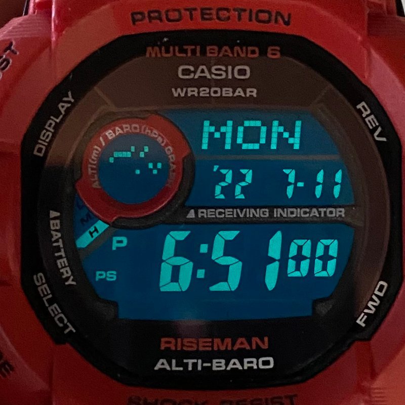 CASIO G-SHOCK RISEMAN GW-9200RDJ-4JF Men in Burning Red メンイン 