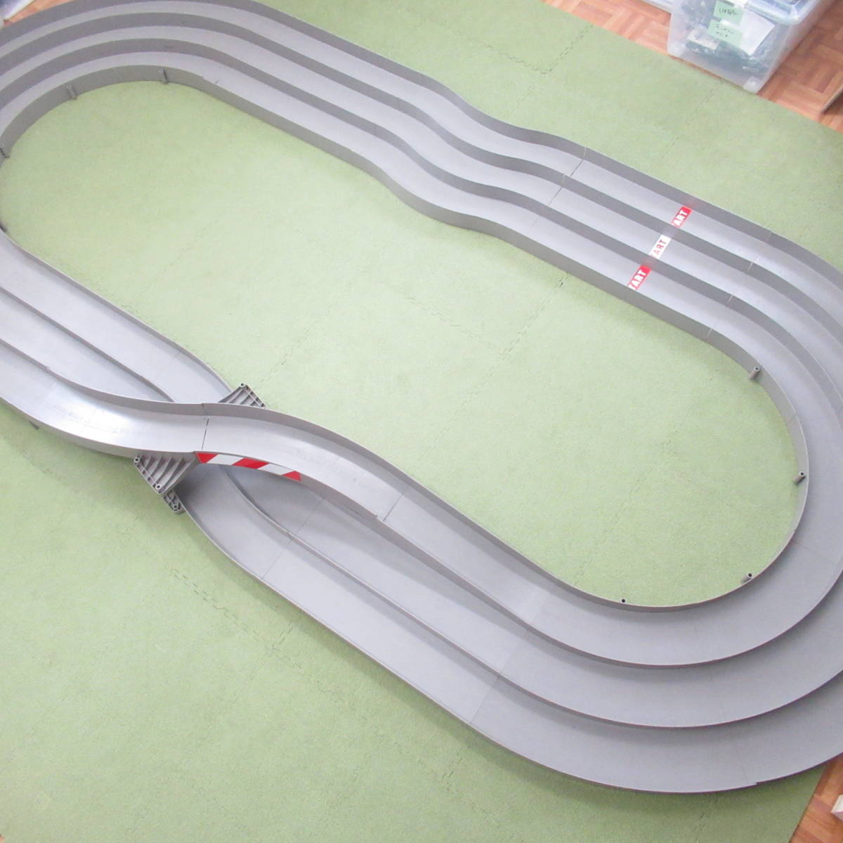 タミヤ 公式 ミニ四駆ジャパンカップコース 3連 中古 現状品