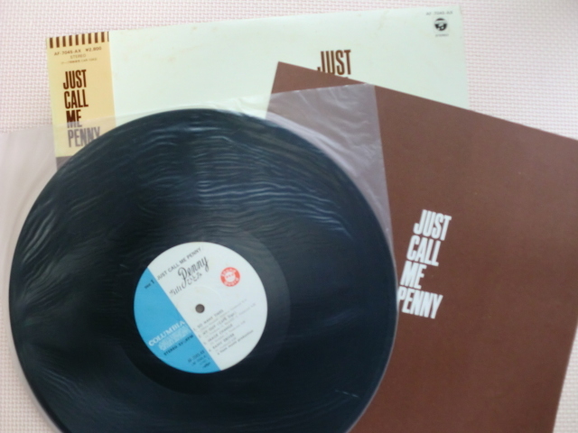 LP】当山ひとみ／JUST CALL ME PENNY（AF-7045-AX）（日本盤） Call Me
