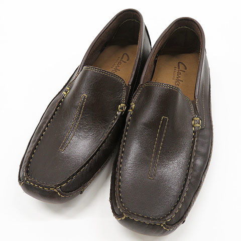 驚きの破格値，新作 clarks クラークス ドライビングシューズ ブラウン系 9 1/2M 240001755381 メンズ(その他)｜売買されたオークション情報、yahooの商品情報をアーカイブ公開 - オークファン その他