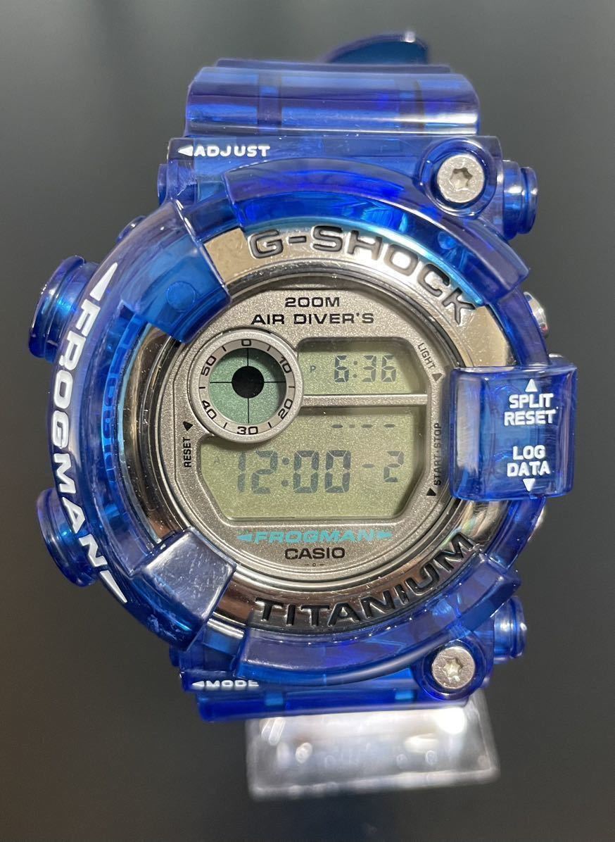 CASIO G-SHOCK FROGMAN パーツセットBLUE_6