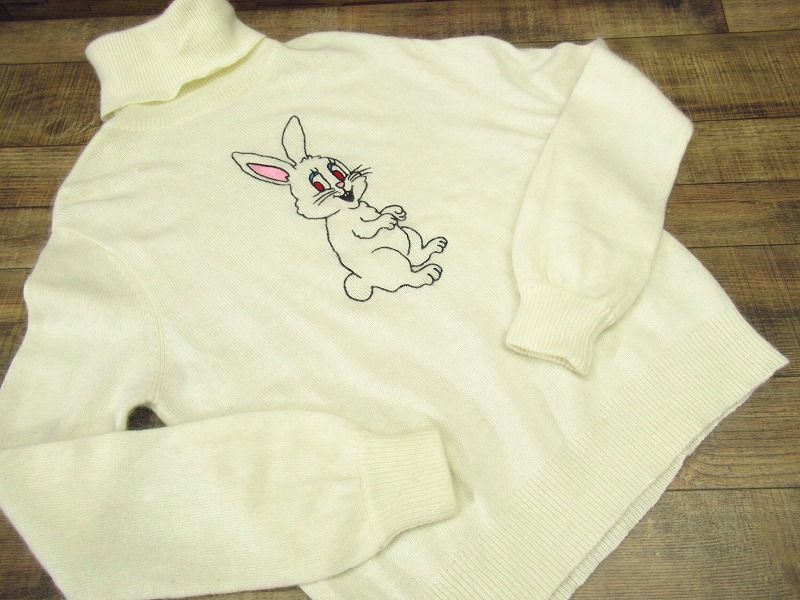 キャンディーストリッパー　ウサギニットセーター BUNNY BORDER ニット（ニット/セーター）｜Candy Stripper（キャンディ