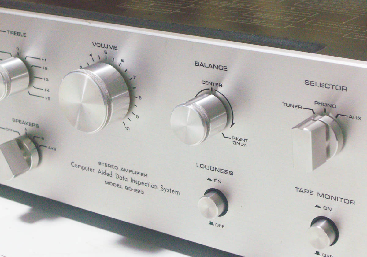 Aurex SB-220 | Amplifier AMPLIFIER STEREO Toshiba Audio -- and