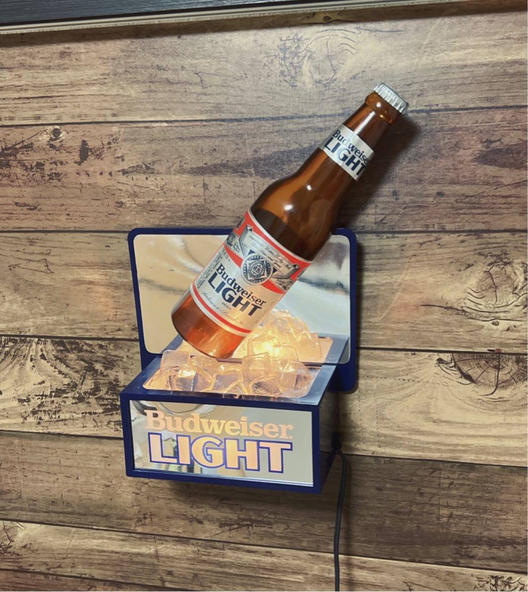 広告、ノベルティグッズ ビンテージ Budweiser ライトサイン