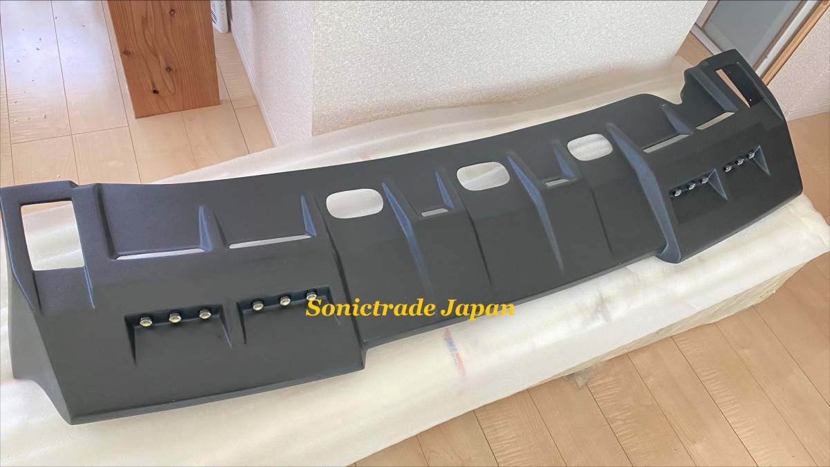 国内発送】Hummer ハマーH2用ルーフ スポイラー バイザーウィング DRL