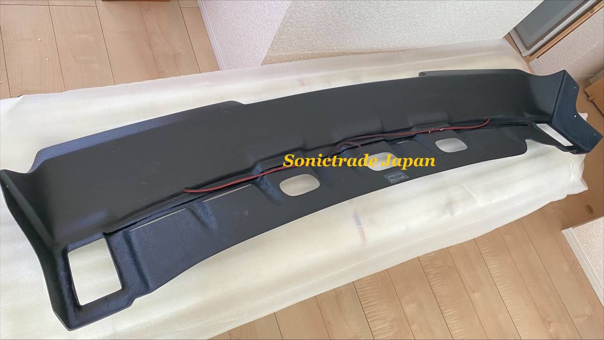 国内発送】Hummer ハマーH2用ルーフ スポイラー バイザーウィング DRL
