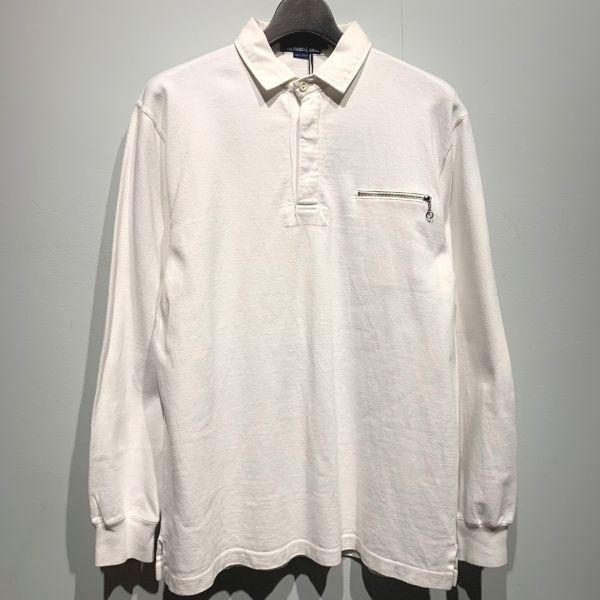 90s Ralph Lauren ラルフローレン RL-92 Cotton Rugby Shirt ラガー 