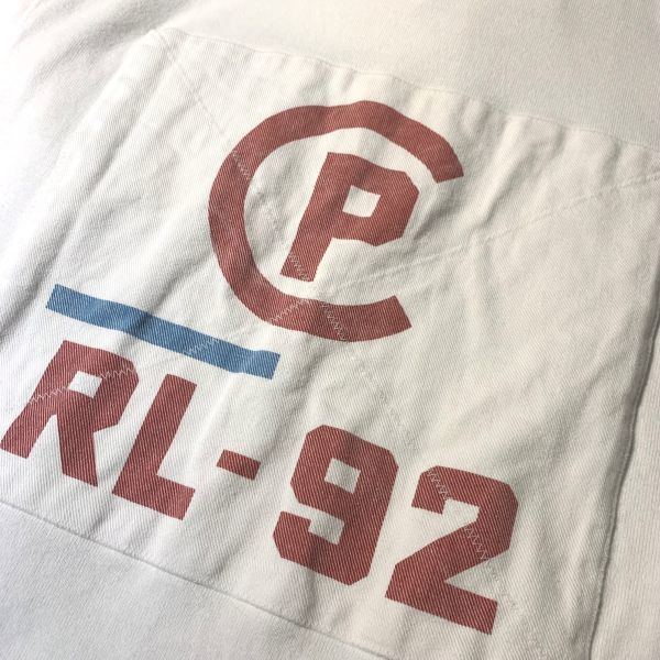 90s Ralph Lauren ラルフローレン RL-92 Cotton Rugby Shirt ラガー 