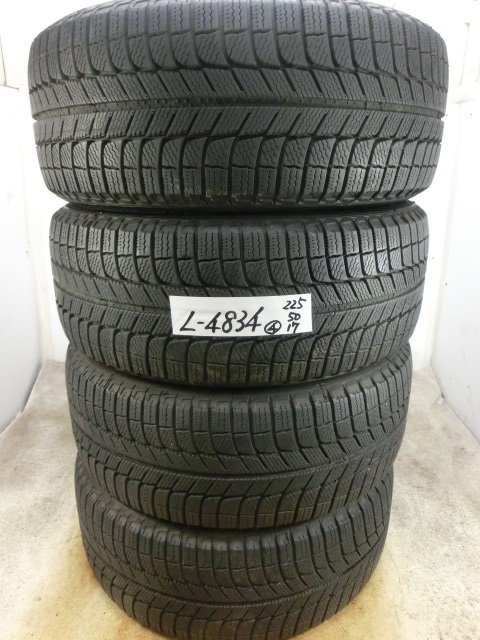 全国無料，品質保証 L-4834 溝あり スタッドレス ミシュラン X-ICE XI3 225/50R17 98H 4本(中古)｜売買されたオークション情報、yahooの商品情報をアーカイブ公開 - オークファン 17インチ
