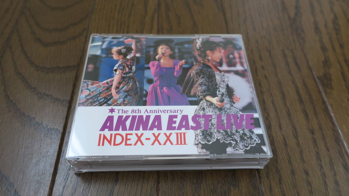 大人気，新作登場 中森明菜 AKINA EAST LIVE INDEX XX III ＜2022ラッカーマスターサウンド＞(中森明菜)｜売買されたオークション情報、yahooの商品情報をアーカイブ公開 - オークファン な行