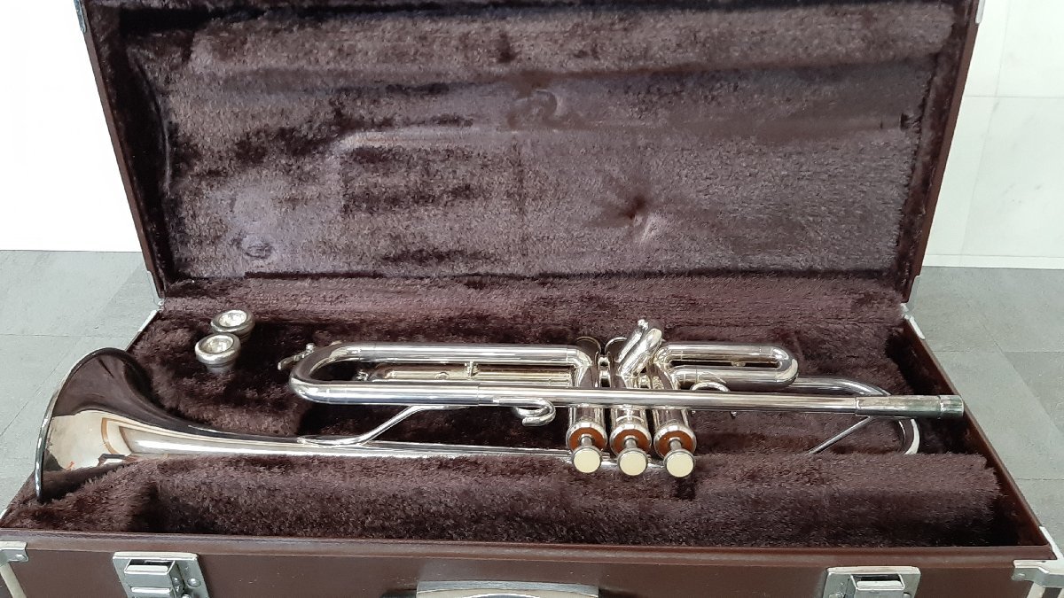 YAMAHA YTT-3320S トランペット 本体 シルバー 1円～ 07S54□YAMAHA YTR-3320S トランペット シルバー□