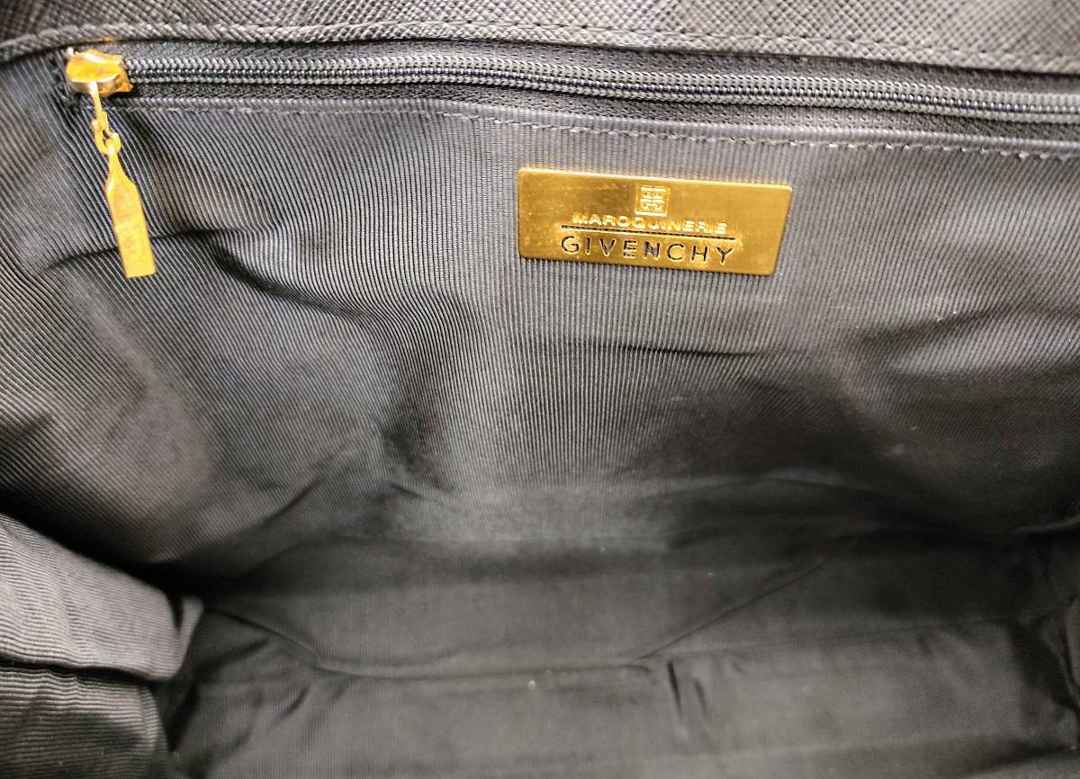 1000円スタート◇中古 GIVENCHY ジバンシイ ハンドバッグ レザー 