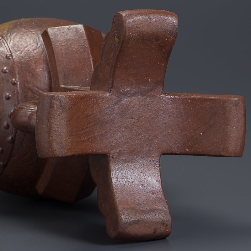 武用君彦 備前焼 干支置物「癸酉」 共箱共布栞 酉年 鶏 ニワトリ 鳥