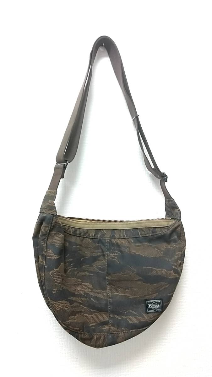 PORTER◇ショルダーバッグ 迷彩 カモフラ 10th anniversary 1円 PORTER◇ショルダーバッグ 迷彩 カモフラ 10th anniversary 1円