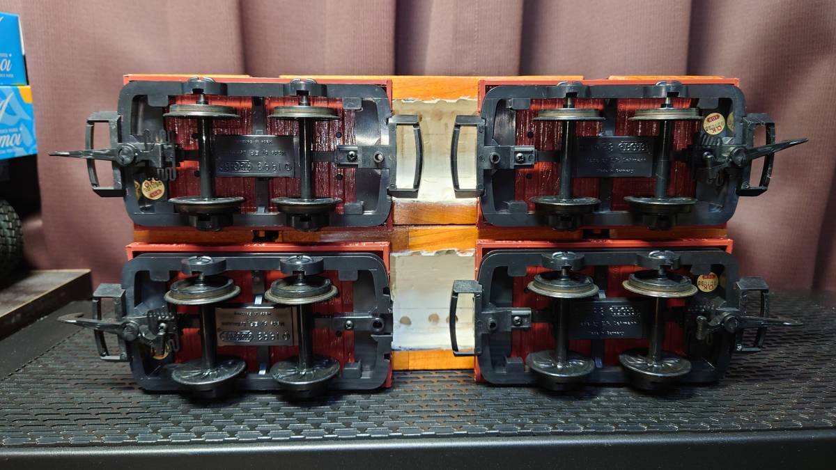 Gゲージ LGB ハンブルグ路面電車2両セット