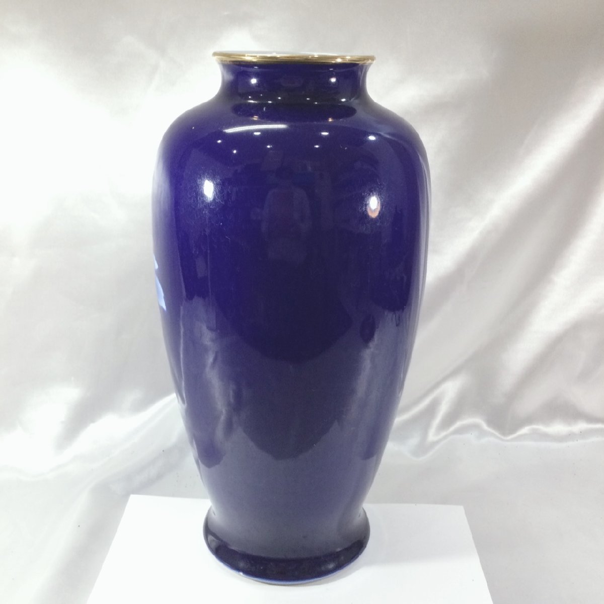 大口販売 【現状保管品/TSH】官内庁御用達 有田焼 花瓶 深川製 工芸品