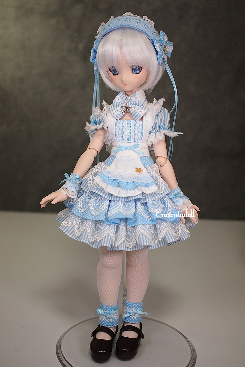 MDD 水色 公式通販 | 1&frasl;4 中華風メイド メイド ドール服 S胸 夏の予感 お洋服セット メイド服 衣装 ブラック もちあしサイズ用 トコトワスカイ