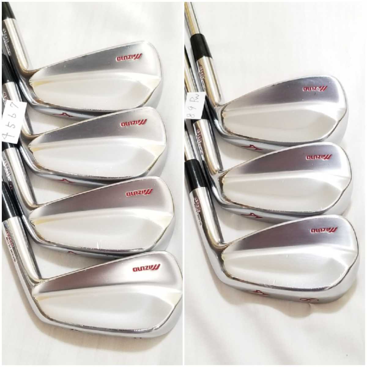 中古）Mizuno（ミズノゴルフ）MP オーダー特注専用アイアン 7本セット